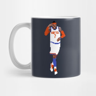 Carmelo Anthony Pixel Celebration Mug